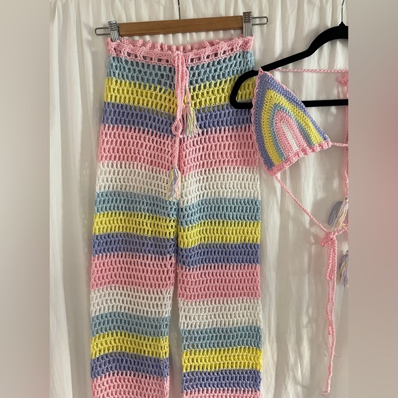 Dolls Kill 🌈 Crochet Rave Set - Picture 5 of 8